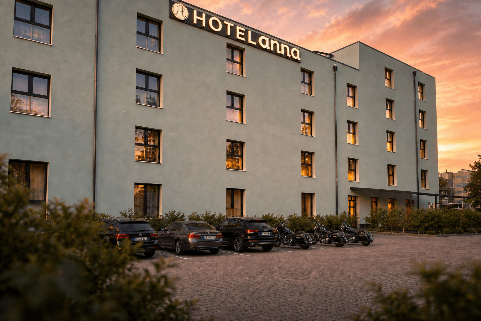 Hotel Anna Hilden – Außenansicht